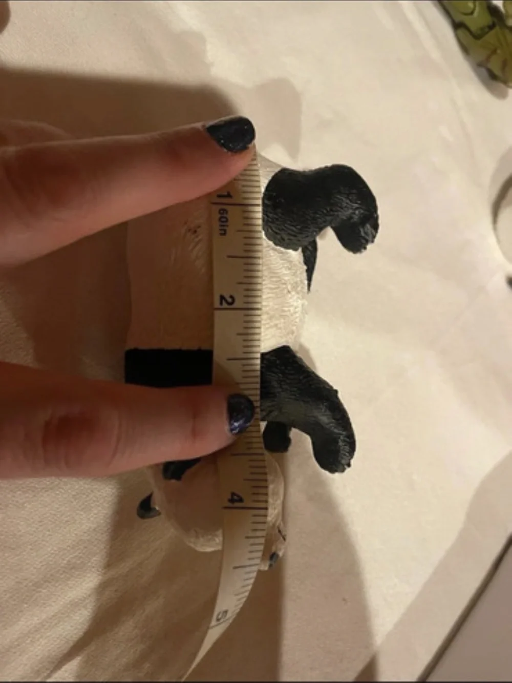 Realistic Panda Figure Toy in Black and White - Kids Action Figure